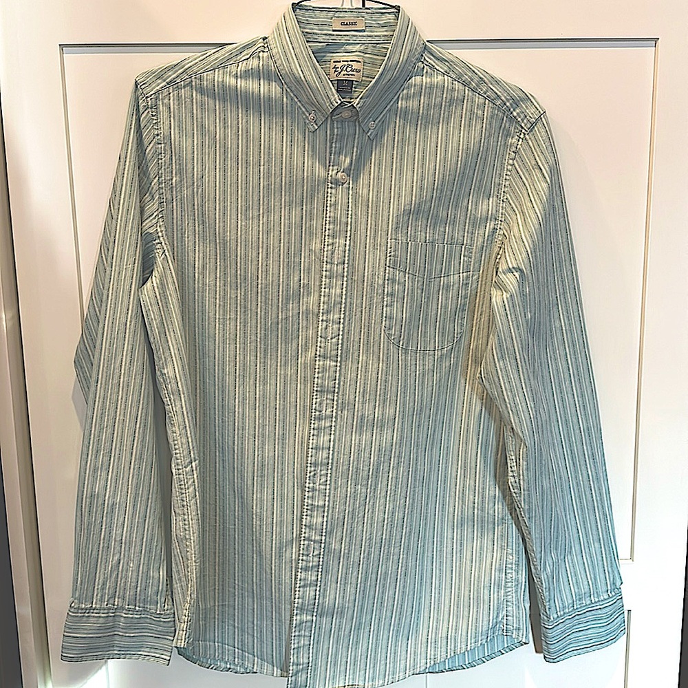 J Crew Secret Wash Shirting
